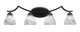 Toltec Lighting - 554-MB-4769 - Four Light Bath Bar - Zilo - Matte Black