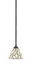 Toltec Lighting - 560-DG-9115 - One Light Mini Pendant - Zilo - Dark Granite