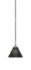 Toltec Lighting - 560-GP-4059 - One Light Mini Pendant - Zilo - Graphite