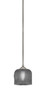 Toltec Lighting - 560-GP-4612 - One Light Mini Pendant - Zilo - Graphite