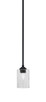 Toltec Lighting - 560-MB-3002 - One Light Mini Pendant - Zilo - Matte Black