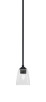 Toltec Lighting - 560-MB-461 - One Light Mini Pendant - Zilo - Matte Black