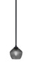 Toltec Lighting - 560-MB-4622 - One Light Mini Pendant - Zilo - Matte Black
