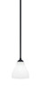 Toltec Lighting - 560-MB-4761 - One Light Mini Pendant - Zilo - Matte Black