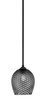 Toltec Lighting - 560-MB-4902 - One Light Mini Pendant - Zilo - Matte Black