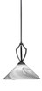 Toltec Lighting - 562-MB-2169 - One Light Pendant - Zilo - Matte Black