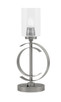 Toltec Lighting - 56-GP-300 - One Light Accent Lamp - Accent Lamps - Graphite