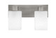 Toltec Lighting - 582-GP-531 - Two Light Bath Bar - Apollo - Graphite