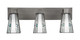 Toltec Lighting - 583-GP-9534 - Three Light Bath Bar - Apollo - Graphite