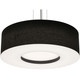 AFX Lighting - MCP3044MBSN-BK - Four Light Pendant - Montclair - Satin Nickel