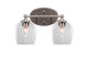 Toltec Lighting - 5912-BN-4810 - Two Light Bathroom Lighting - Capri - Brushed Nickel