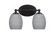 Toltec Lighting - 5912-MB-4022 - Two Light Bathroom Lighting - Capri - Matte Black