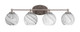 Toltec Lighting - 5914-BN-4109 - Four Light Bathroom Lighting - Capri - Brushed Nickel