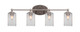 Toltec Lighting - 5914-BN-530 - Four Light Bathroom Lighting - Capri - Brushed Nickel