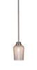 Toltec Lighting - 72-BN-4253 - One Light Pendant - Cordova - Brushed Nickel