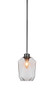 Toltec Lighting - 72-BN-4462 - One Light Pendant - Rocklin - Brushed Nickel
