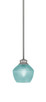 Toltec Lighting - 72-BN-4625 - One Light Pendant - Zola - Brushed Nickel