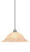 Toltec Lighting - 72-BN-53818 - One Light Pendant - Stem - Brushed Nickel