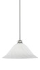 Toltec Lighting - 72-BN-5781 - One Light Pendant - Stem - Brushed Nickel