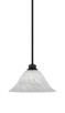 Toltec Lighting - 72-MB-5731 - One Light Pendant - Stem - Matte Black