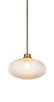 Toltec Lighting - 72-NAB-4658 - One Light Pendant - Carina - New Age Brass