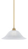 Toltec Lighting - 72-NAB-5881 - One Light Pendant - Stem - New Age Brass
