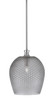 Toltec Lighting - 75-BN-4202 - One Light Pendant - Zola - Brushed Nickel