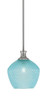 Toltec Lighting - 76-BN-4925 - One Light Pendant - Zola - Brushed Nickel