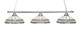 Toltec Lighting - 803-BN-948 - Three Light Bar - Square - Brushed Nickel