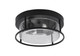 Toltec Lighting - 812-MB-0 - Two Light Flush Mount - Flush Mounts - Matte Black