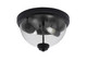 Toltec Lighting - 822-MB-0 - Two Light Flush Mount - Flush Mounts - Matte Black