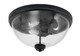 Toltec Lighting - 826-MB-0 - Three Light Flush Mount - Flush Mounts - Matte Black