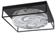 Toltec Lighting - 858-MB-9 - Four Light Flush Mount - Flush Mounts - Matte Black