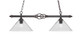 Toltec Lighting - 862-DG-2122 - Two Light Island Pendant - Elegante - Dark Granite