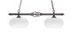 Toltec Lighting - 862-DG-214 - Two Light Island Pendant - Elegante - Dark Granite