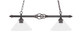 Toltec Lighting - 862-DG-304 - Two Light Island Pendant - Eleganté - Dark Granite