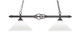 Toltec Lighting - 862-DG-701 - Two Light Island Bar - Eleganté - Dark Granite