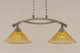 Toltec Lighting - 872-BN-774 - Two Light Island Bar - Bow - Brushed Nickel