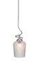 Toltec Lighting - 900-BN-4280 - One Light Pendant - Capri - Brushed Nickel