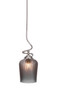 Toltec Lighting - 900-BN-4282 - One Light Pendant - Capri - Brushed Nickel