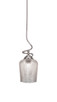 Toltec Lighting - 900-BN-4283 - One Light Pendant - Capri - Brushed Nickel