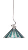Toltec Lighting - 900-BN-932 - One Light Pendant - Capri - Brushed Nickel