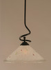 Toltec Lighting - 900-DG-711 - One Light Pendant - Capri - Dark Granite
