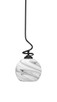 Toltec Lighting - 900-MB-4359 - One Light Pendant - Capri - Matte Black