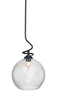 Toltec Lighting - 900-MB-4392 - One Light Pendant - Capri - Matte Black
