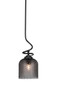 Toltec Lighting - 900-MB-4912 - One Light Pendant - Capri - Matte Black