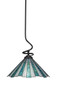 Toltec Lighting - 900-MB-932 - One Light Pendant - Capri - Matte Black