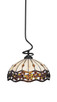 Toltec Lighting - 900-MB-997 - One Light Pendant - Capri - Matte Black