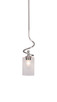 Toltec Lighting - 901-BN-300 - One Light Mini Pendant - Capri - Brushed Nickel