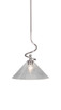 Toltec Lighting - 901-BN-306 - One Light Mini Pendant - Capri - Brushed Nickel